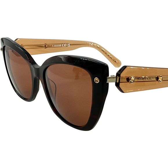 Swarovski SK0391 Womens Plastic Sunglass 52E Dark Havana 52-16 Brown Lenses - Picture 2 of 5